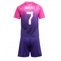 Camisa de time de futebol Alemanha Kai Havertz #7 Replicas 2º Equipamento Infantil Europeu 2024 Manga Curta (+ Calças curtas)